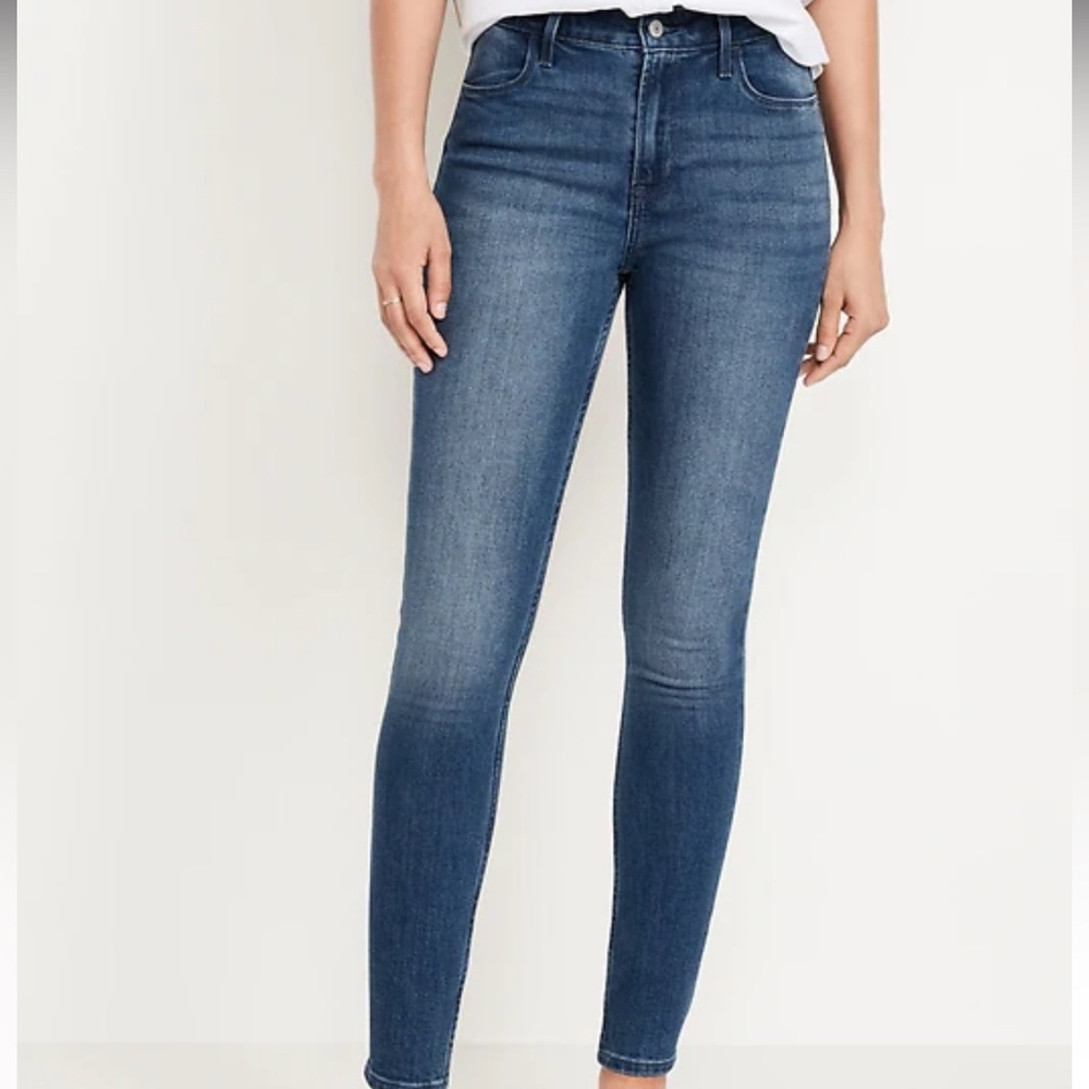 Old Navy Super Skinny High Waisted Jeans
